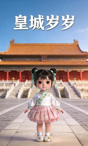 短剧《皇城岁岁》海报