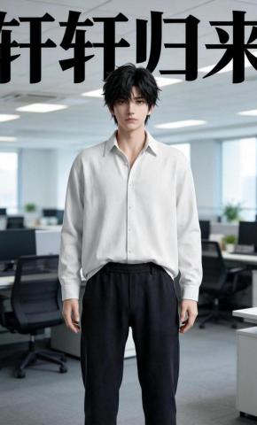 短剧《轩轩归来》海报