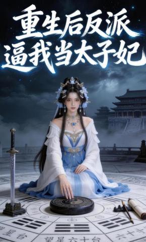 短剧《重生后，反派逼我当太子妃》海报