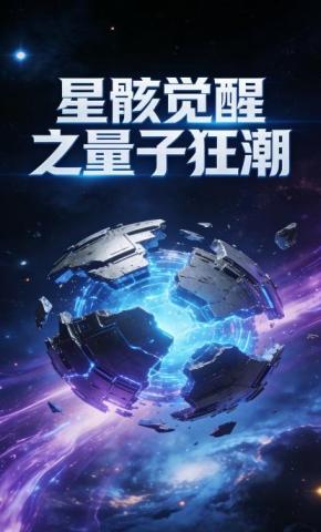 短剧《星骸觉醒之量子狂潮》海报