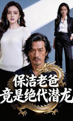 短剧《保洁老爸竟是绝代潜龙》海报