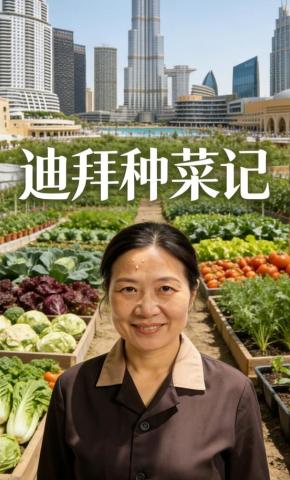 短剧《迪拜种菜记》海报