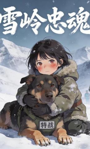 短剧《雪岭忠魂》海报