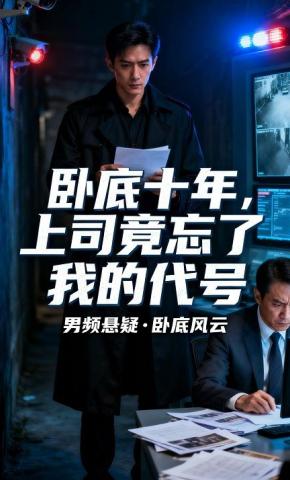 短剧《卧底十年，上司竟忘了我的代号》海报