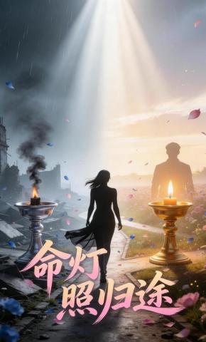 短剧《命灯照归途》海报