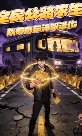 短剧《全民公路求生我的房车无限进化》海报