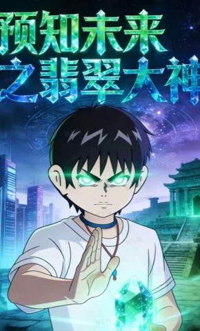 短剧《预知未来之翡翠大神》海报