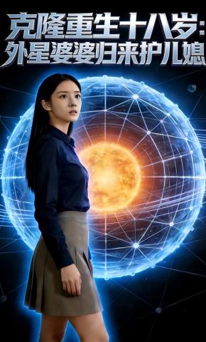 短剧《克隆重生十八岁：外星婆婆归来护儿媳》海报