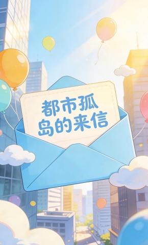 短剧《都市孤岛的来信》海报