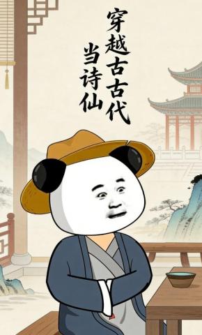 短剧《穿越古代当诗仙》海报