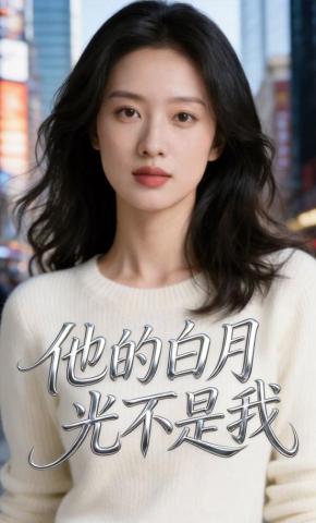 短剧《他的白月光不是我》海报