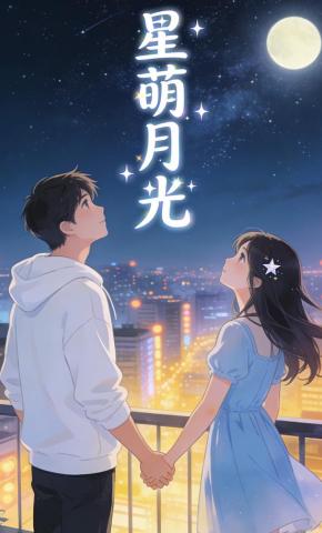 短剧《星萌月光》海报