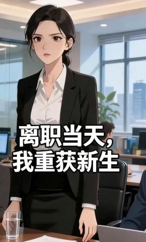 短剧《离职当天，我重获新生》海报