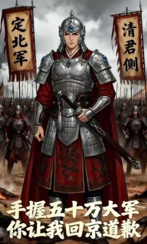 短剧《手握五十万大军，你让我回京道歉》海报