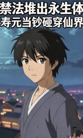短剧《禁法堆出永生体，寿元当钞砸穿仙界》海报