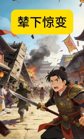 短剧《辇下惊变》海报