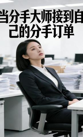 短剧《当分手大师接到自己的分手订单》海报