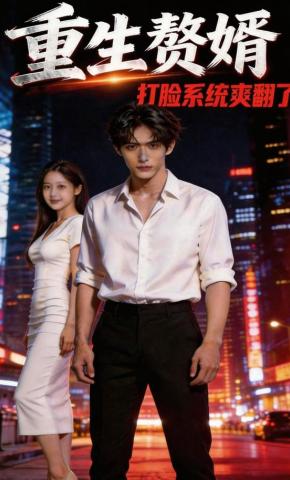 短剧《重生赘婿：打脸系统爽翻了》海报