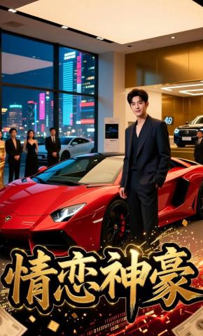 短剧《情恋神豪》海报