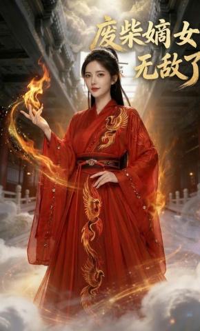 短剧《废柴嫡女无敌了》海报