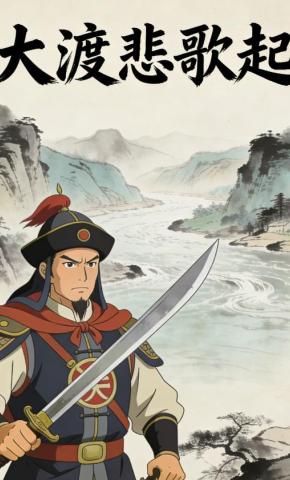 短剧《大渡悲歌起》海报