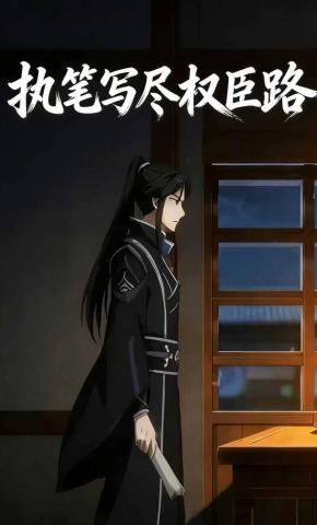 短剧《执笔写尽权臣路》海报