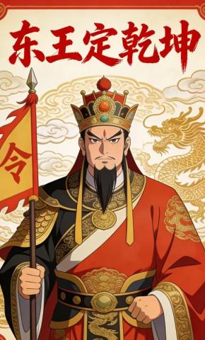 短剧《东王定乾坤》海报