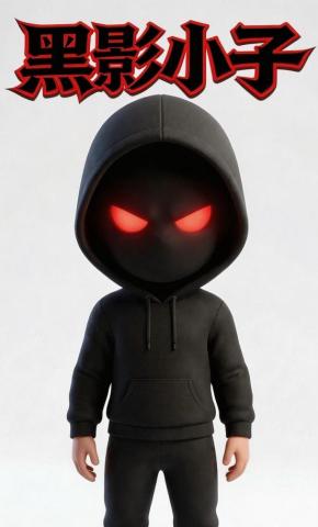 短剧《黑影小子》海报