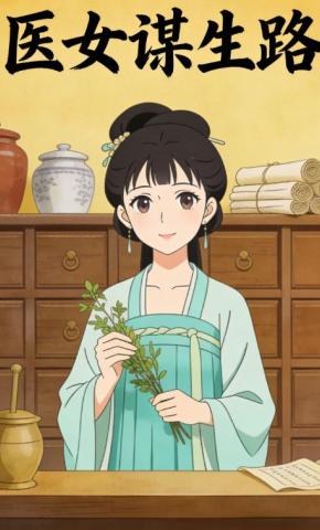 短剧《医女谋生路》海报