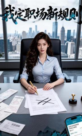短剧《我定职场新规则》海报