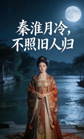 短剧《秦淮月冷，不照旧人归》海报