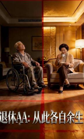 短剧《退休AA：从此各自余生》海报