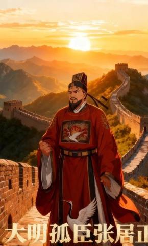 短剧《大明孤臣张居正》海报