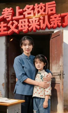 短剧《考上名校后生父母来认亲了》海报