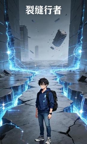 短剧《裂缝行者》海报