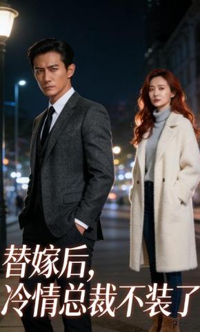 短剧《替嫁后，冷情总裁不装了》海报