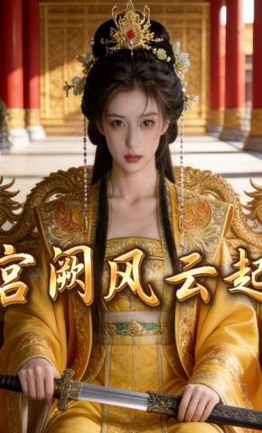 短剧《宫阙风云起》海报