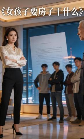 短剧《女孩子要房子干什么》海报