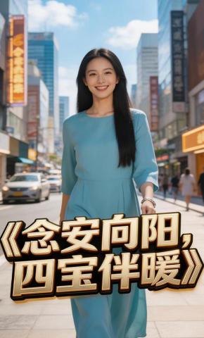 短剧《念安向阳，四宝伴暖》海报