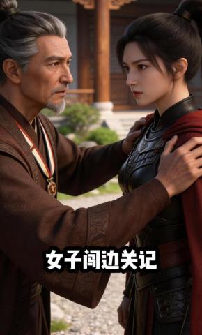 短剧《女子闯边关记》海报