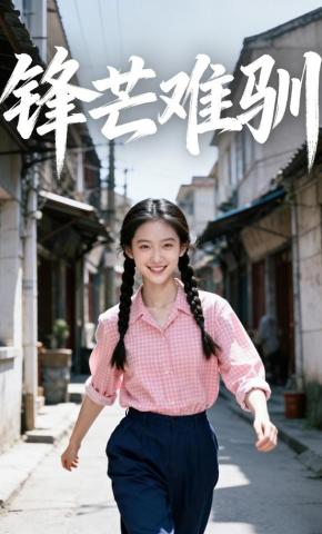 短剧《锋芒难驯》海报