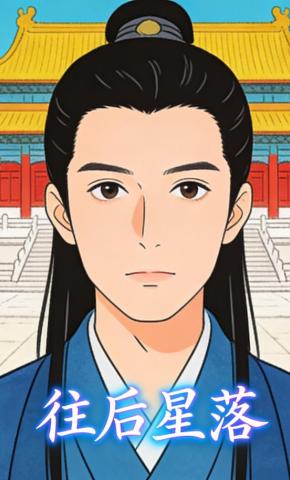 短剧《往后星落》海报
