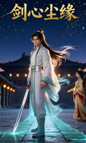 短剧《剑心尘缘》海报