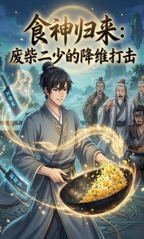 短剧《食神归来：废柴二少的降维打击》海报