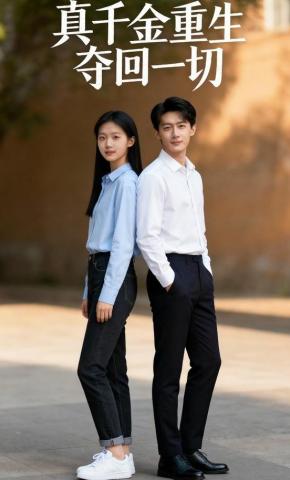短剧《真千金重生夺回一切》海报