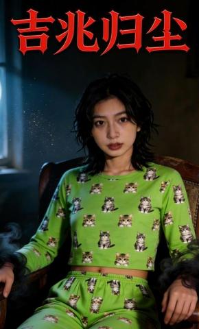 短剧《吉兆归尘》海报