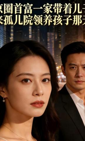 短剧《京圈首富一家带着儿子来孤儿院领养孩子那天》海报