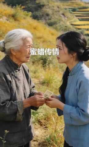 短剧《蜜蜡传情》海报