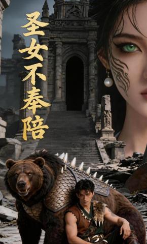 短剧《圣女不奉陪》海报