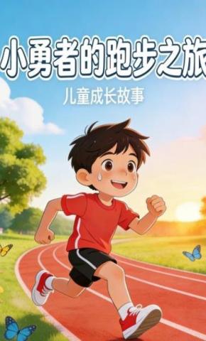 短剧《小勇者的跑步之旅》海报